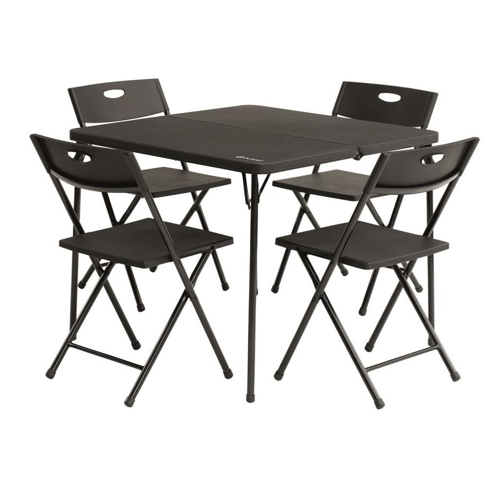 Outwell Corda Picnic Table Set Campingset schwarz