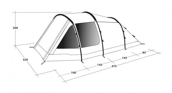 Dash 5 Campingzelt