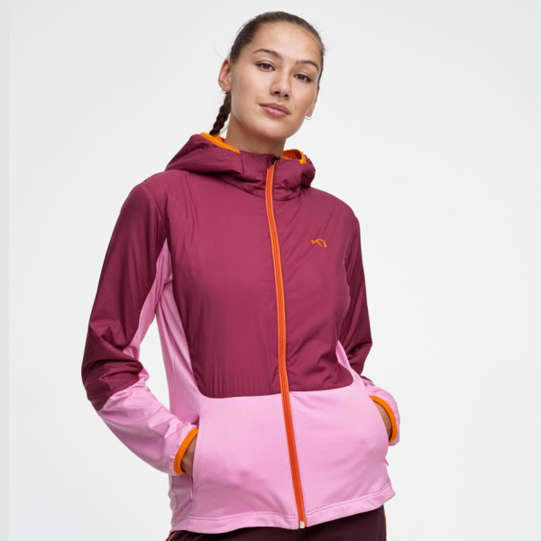 Sanne Hybrid Jacket Damen Laufjacke