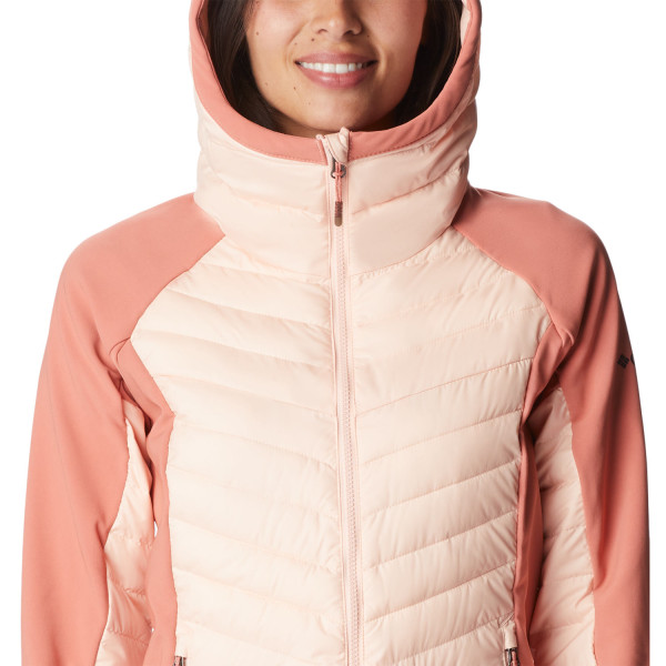 Powder Lite Hybrid Hooded Jacket Damen Kapuzenjacke