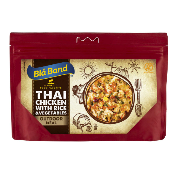 Thai Hähnchen mit Reis & Gemüse