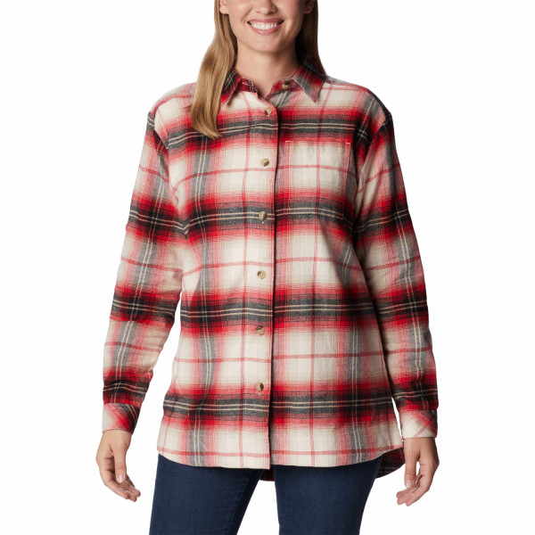 Holly Hideaway Flannel Shirt Damen Flanellhemnd