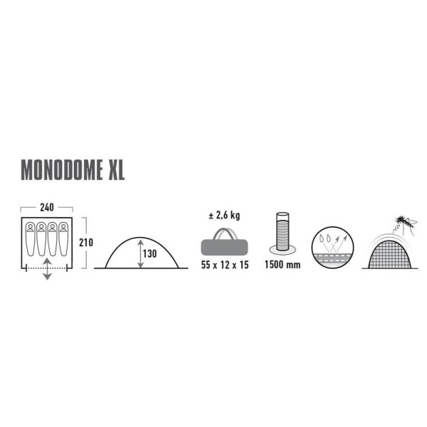 Monodome XL Campingzelt