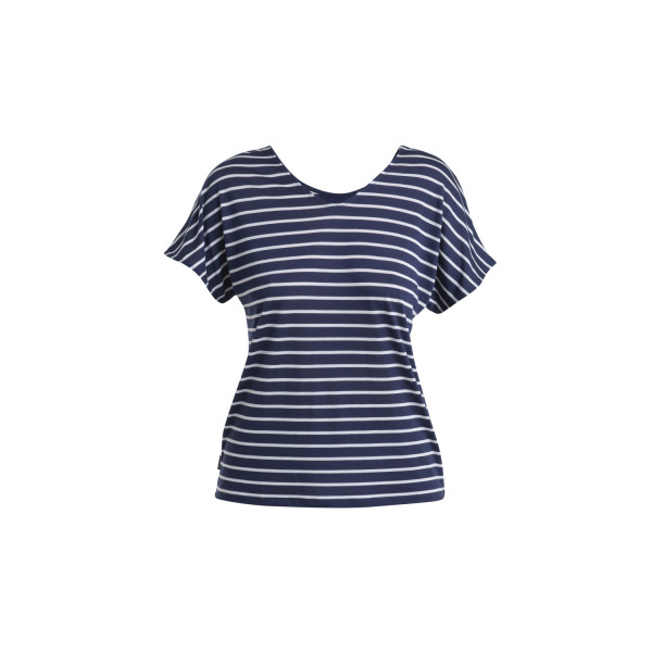 Women Merino Drayden Reversible SS Top Stripe Damen T-Shirt