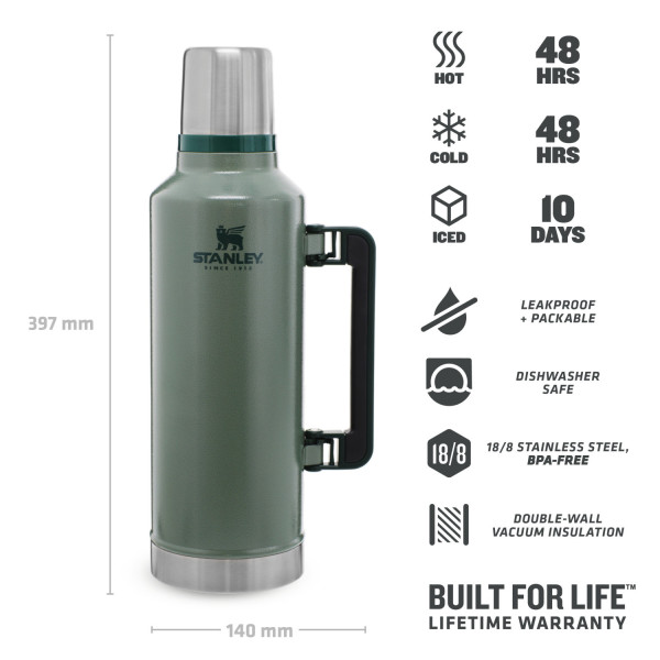 The Legendary Classic Bottle 2,3 l Thermosflasche