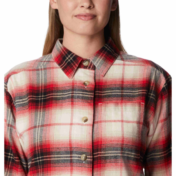 Holly Hideaway Flannel Shirt Damen Flanellhemnd