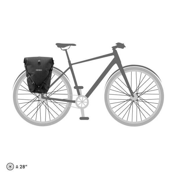 Back-Roller High-Visibility Fahrradtasche