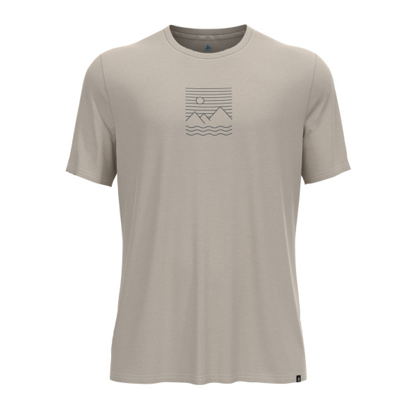 Ascent Sun Sea Mountains T-Shirt Crew Neck S/S Herren Kurzarmshirt