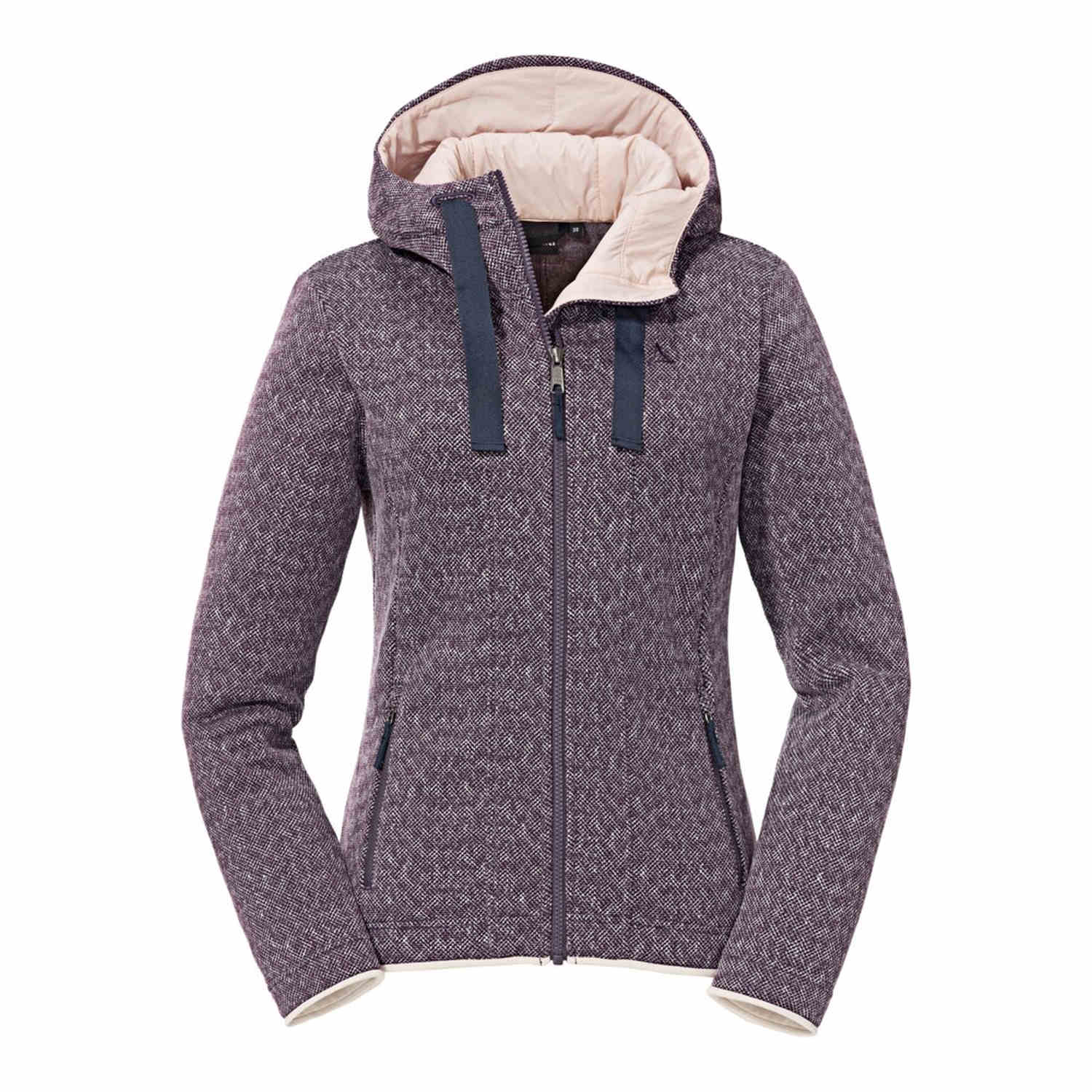 Fleece - Schöffel ▷ L Hoody Aurora Jacket Fleece Ladies